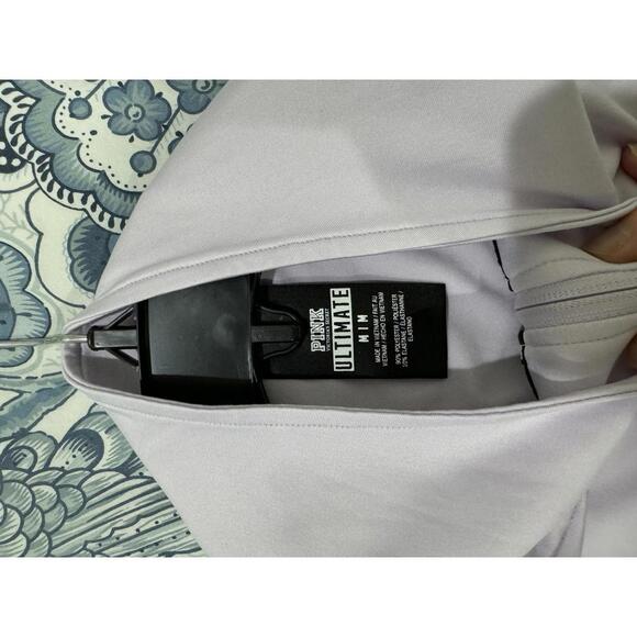 PINK Victoria’s Secret Ultimate Half Zip Lavender Purple Pullover- Size Medium - Picture 6 of 8